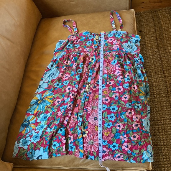 NWT Natural Life red/blue floral sundress/minidress - Picture 5 of 7